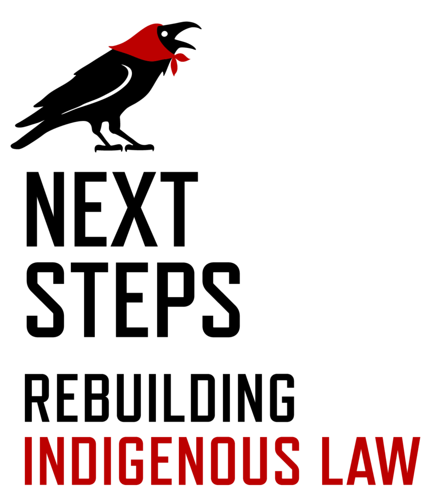 Next Steps - Rebuilding Indigenous Law