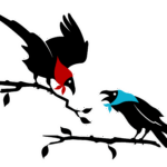 ravens in New Roads logo